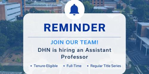 DHN is hiring an Assistant Professor